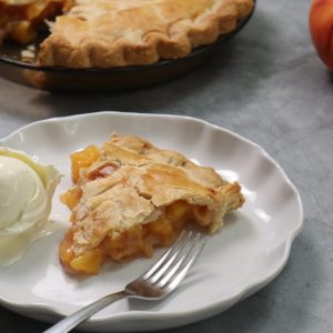 Classic Peach Pie