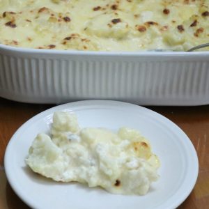 Creamy Cauliflower Cheese